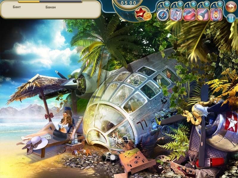 Скриншоты из игры Загадочные Приключения на острове (2013). 